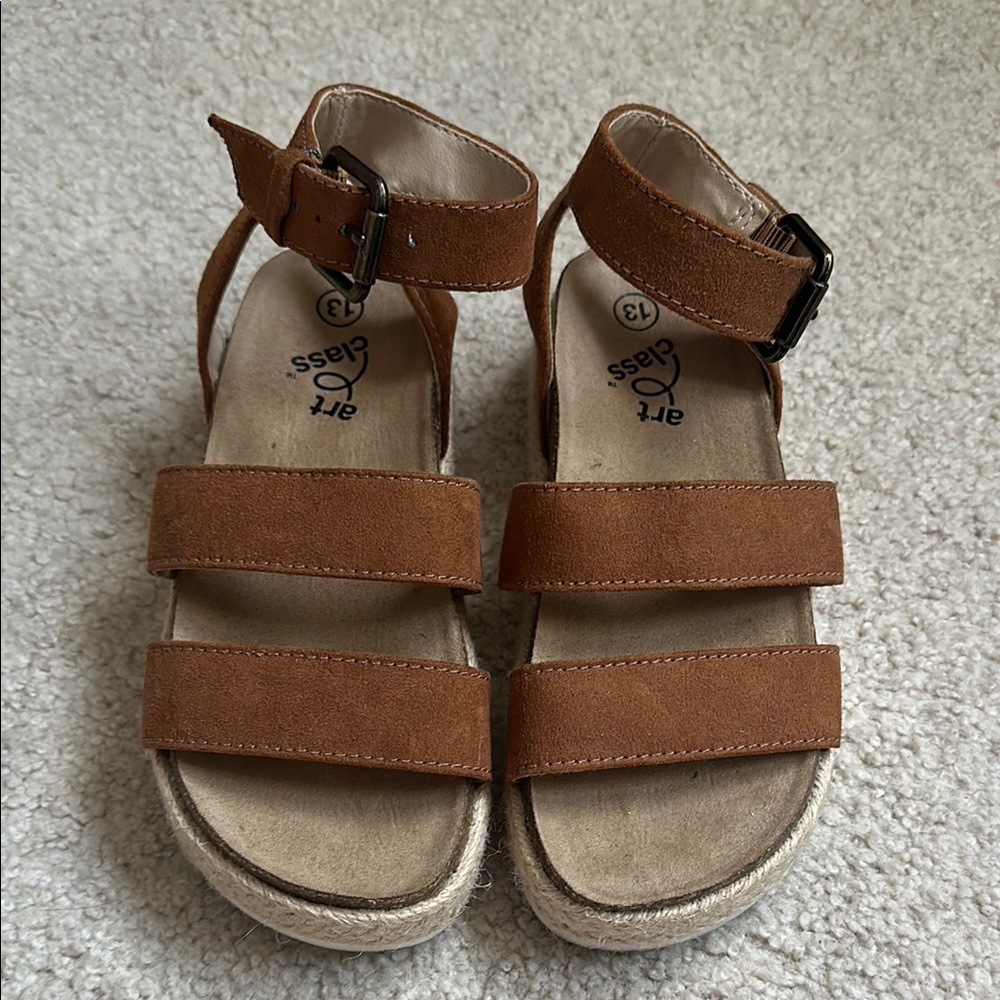 Art Class Brown Sandals